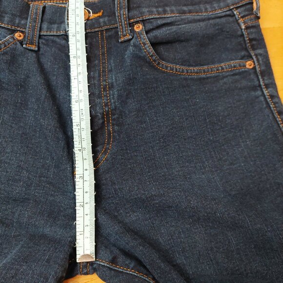 H&M Jeans Dark Wash Men's size 32W/30L 5 Pocket, Zip fly button - Picture 10 of 10